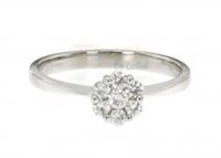 Ringe Giorgio Visconti Dame in Weißgold Diamante 0.22 Ct ABX12293-16